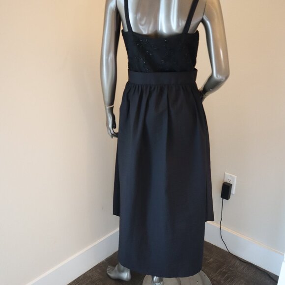 Brunello Cucinelli Black Dress Sleeveless Sequin Beaded Size Medium New Tag - Picture 9 of 11
